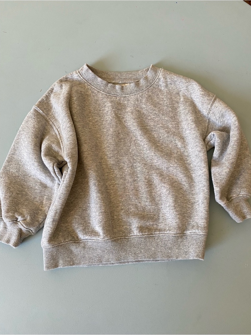 H&M Light Gray Toddler Crewneck Sweatshirt